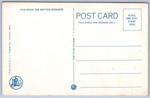 K45/ Miles City Montana Postcard c1930s High School Building 122