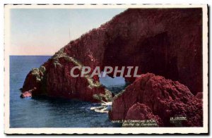 Old Postcard La Corniche D & # 39Or Cave Of Gardanne