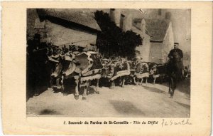 CPA Souvenir du Pardon de St-Corneille - Tete du Defile (299585)