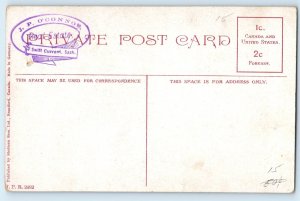 1910 Swift Current Saskatchewan Canada Vintage Postcard Bridge Scenic view River