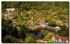 Old Postcard General view Bekonscot Model Village Beaconsfield