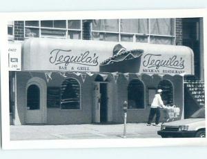 Old rppc TEQUILA MEXICAN BAR AND GRILL New York City NY HM4102