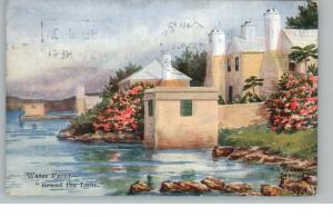 Bermuda Waterfront c1910 Postcard
