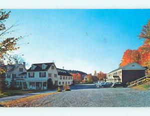 Pre-1980 OLD CARS & YODLER MOTEL Stowe Vermont VT s9766