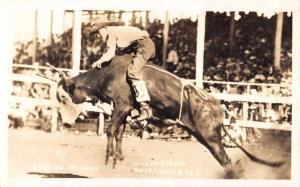 Sweetwater Texas Bull Riding Real Photo Antique Postcard K60639