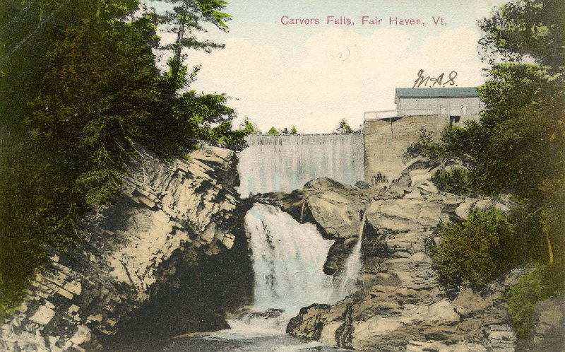 VT - Fair Haven. Carvers Falls