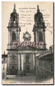 Army Old Postcard Old Postcard Luneville Lorraine Illustree Eglise Saint Jaques