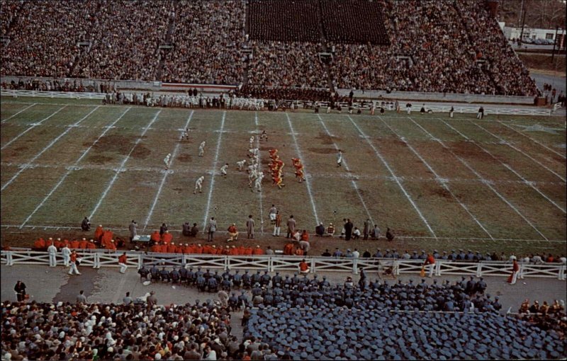 Military Classic Victory Stadium College Football c1950-60s Vintage Postcard