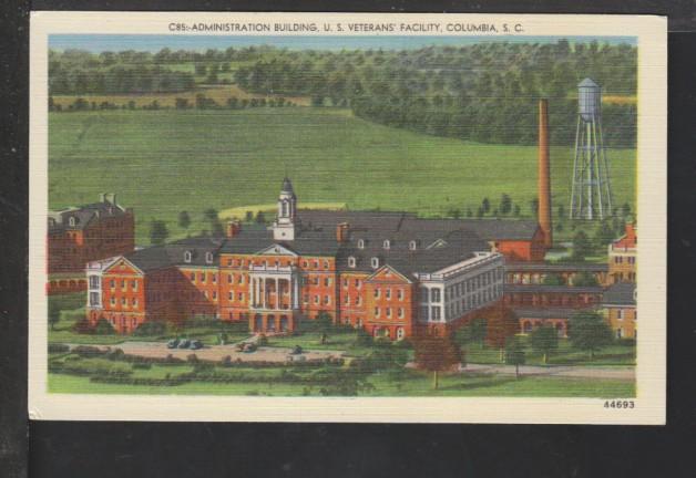 US Veteran's Facility,Columbia,SC Postcard 