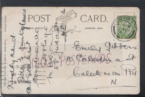 Family History Postcard - Gibbons - 10 Caledonia Street, London RF4591