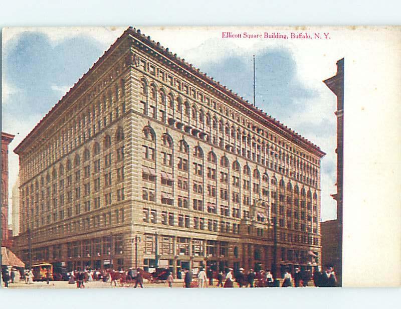 Unused Divided-Back ELLICOTT SQUARE BUILDING Buffalo New York NY HM6131@