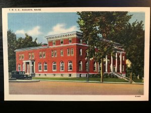 Vintage Postcard 1930-1945 Y.M.C.A. Augusta, Maine