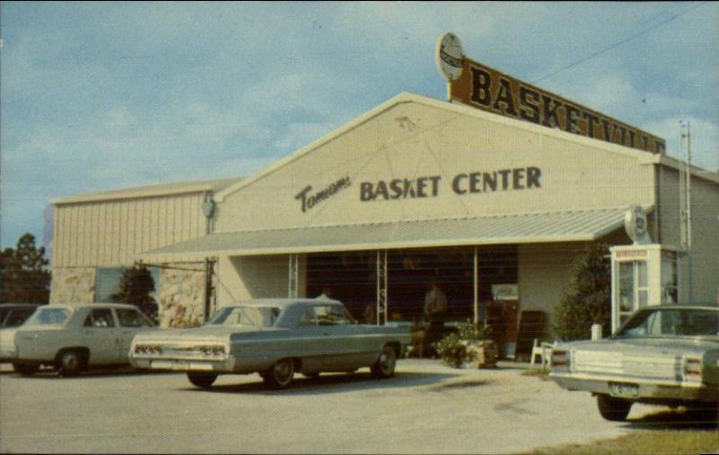 Venice FL Tamiami Basket Center US 41 Old Postcard