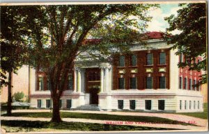 William and Vashti College, Aledo IL c1908 Vintage Postcard H28