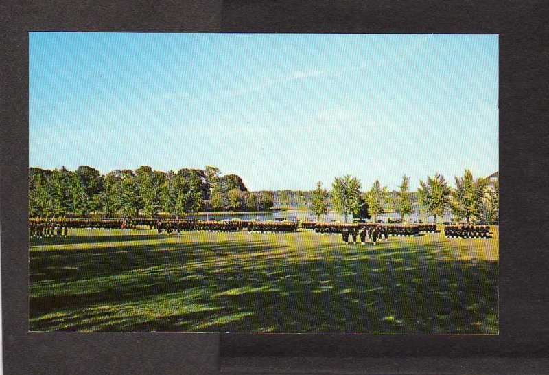 MD US Navy Naval Academy Annapolis Maryland Postcard Midshipmen Worden Field