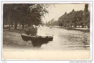 Boat, On The River Ouse, Bedford, England, UK, 1900-1910s