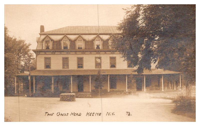  NY Keene , The Owls Head Hotel , RPC