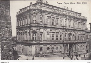PERUGIA, Umbria, Italy, 1900-1910s; Palazzo Gallenga e Piazza Grimana