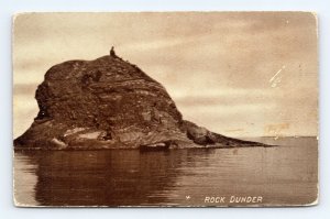 Rock Dunder Lake Champlain Burlington Vermont VT 1909 DB Postcard O2