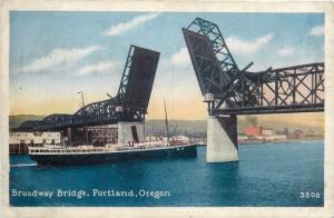 Broadway Bridge Portland Oregon