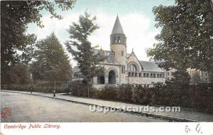 Cambridge Public Library - Massachusetts MA  