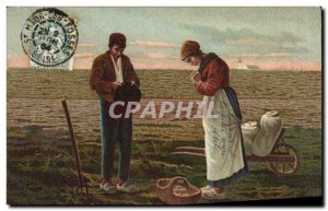 Old Postcard Peasants