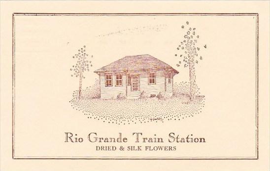 New Jersey Cape Mays Rio Grandle Train Station Dried & Silk Flowers