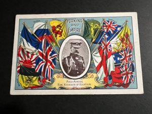 Mint British Empire Postcard Field Marshal Earl Kitchener of Khartoum For King