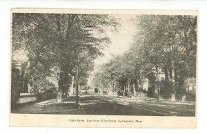 MA - Springfield. State Street East from Elliot Street ca 1908