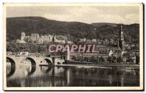 Old Postcard Heidelberg