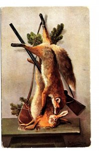 Rifle, Dead Rabbit, Fox, Hunting,