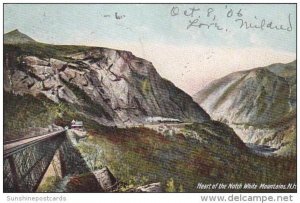 New Hampshire White Mountains Heart Of The Notch 1907