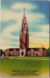 Postcard SCHOOL SCENE Norman Oklahoma OK AL4368