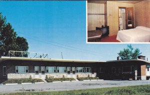 Jenny Rock´s Motel, Inside one of the Rooms, ST. HUBERT, Quebec, Canada, 40-...