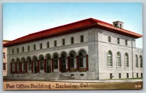 Vintage California Postcard - Post Office Building - Berkeley