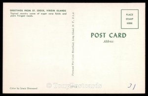 GREETINGS FROM ST.CROIX, VIRGIN ISLANDS