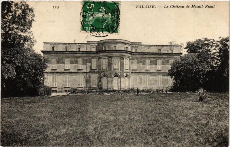 CPA FALAISE - Le Chateau de MESNIL-Riant (422577)