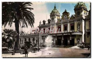 Old Postcard Monte Carlo Casino