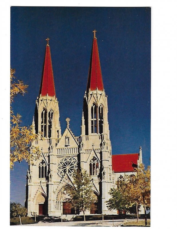 St. Helena Cathedral  Helena Montana Modeled After the Cologne Church Germany