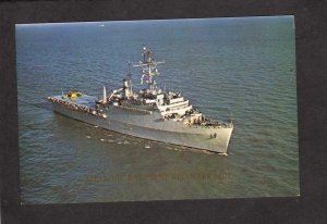 USS LaSalle LPD-3 US Navy Naval Ship Military Titan Recovery Ship Postcard