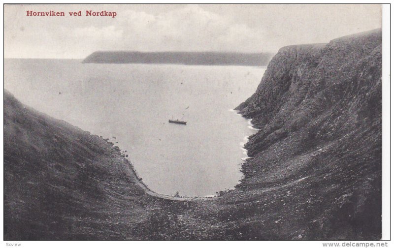 Norge : Hornviken ved Nordkap , Norway , 1900-10s