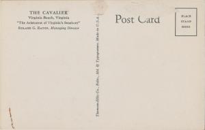 Virginia Beach, Virginia - The Cavalier Resort / Hotel