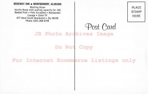 AL, Montgomery, Alabama, Rodeway Inn Motel, Exterior View