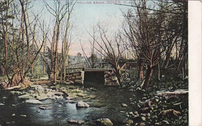 New Hampshire Dover Rollins Brook 1906