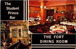 Massachusetts Springfield Student Prince & Fort Restaurant Dining Room & Bar