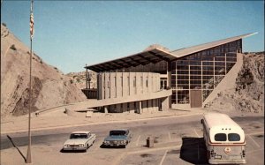 Jensen Utah UT Dinosaur Nat'l Monument Quarry Visitor Ctr But Vintage Postcard