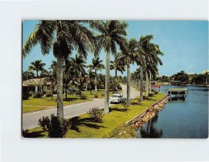 Postcard Delightful Tropical Florida Living, Florida