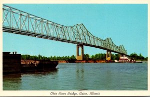 Illinois Cairo Ohio River Bridge Looking East
