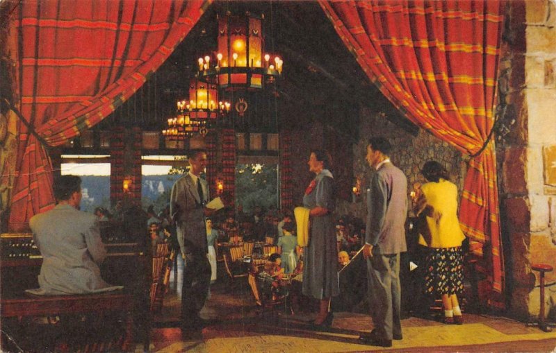 Dining Room Interior GRAND CANYON LODGE Fredonia, AZ 1956 Vintage Postcard