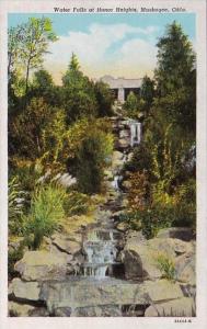 Water Falls At Honor Heighs Muskogee Oklahoma